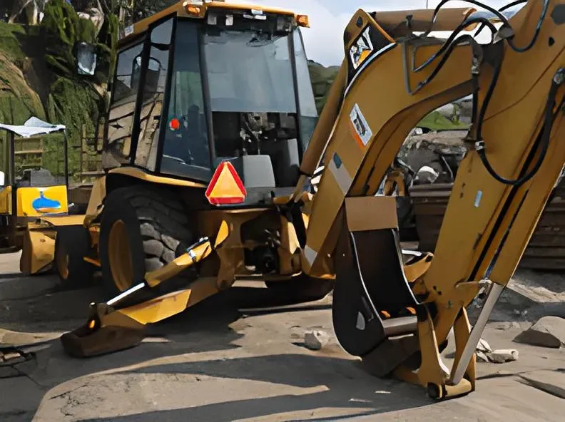 Retroexcavadora CAT 416D